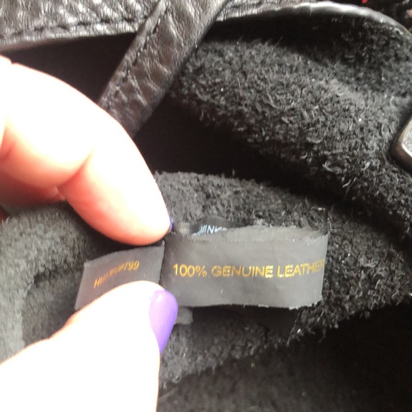 Genuine leather black Rebecca Minkoff tote with rope handles. - Picture 6 of 8